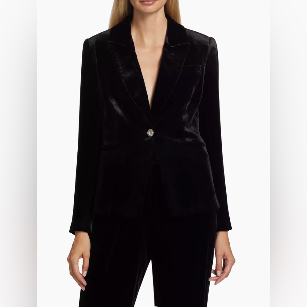 Elie Tahari Velvet Blazer